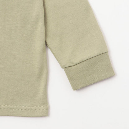 單點裝飾天竺長袖T恤