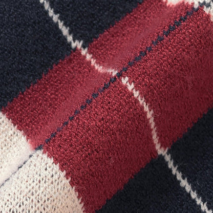 菱格針織T恤套裝