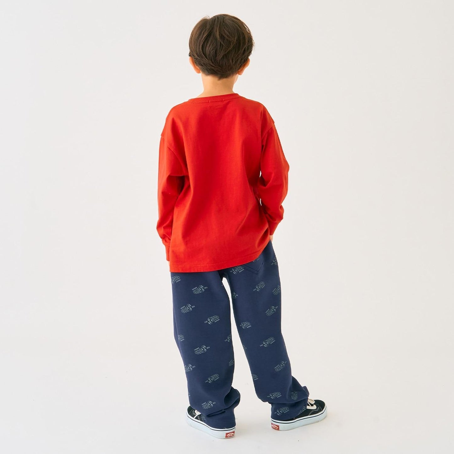 單點裝飾天竺長袖T恤