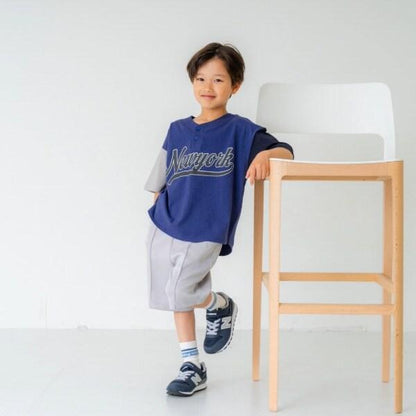 棒球風格短袖T恤