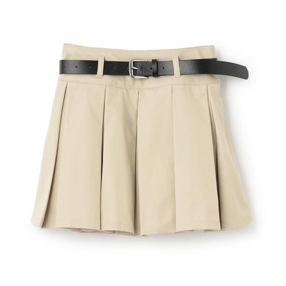 【GOODPRICE】【易護理】帶腰帶百褶裙