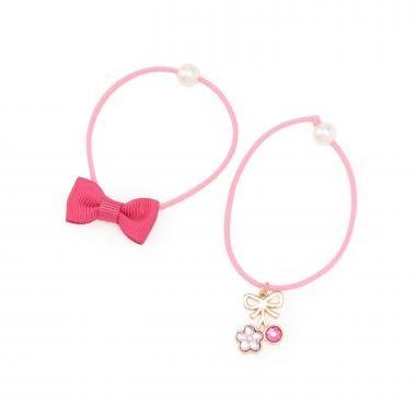 蝴蝶結造型髮圈