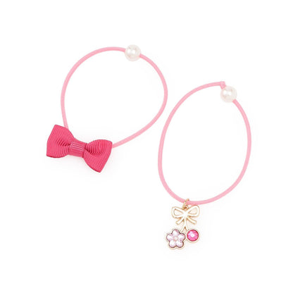 蝴蝶結造型髮圈