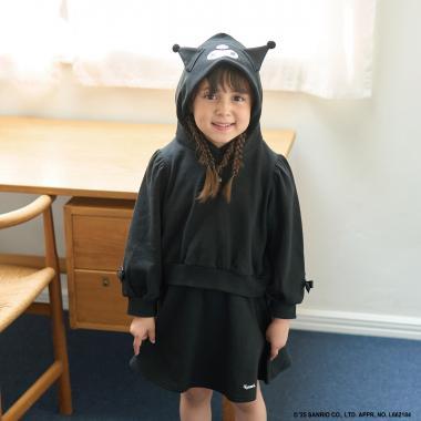 【三麗鷗角色】【防毛球衛衣】變身連帽衛衣&喇叭裙套裝