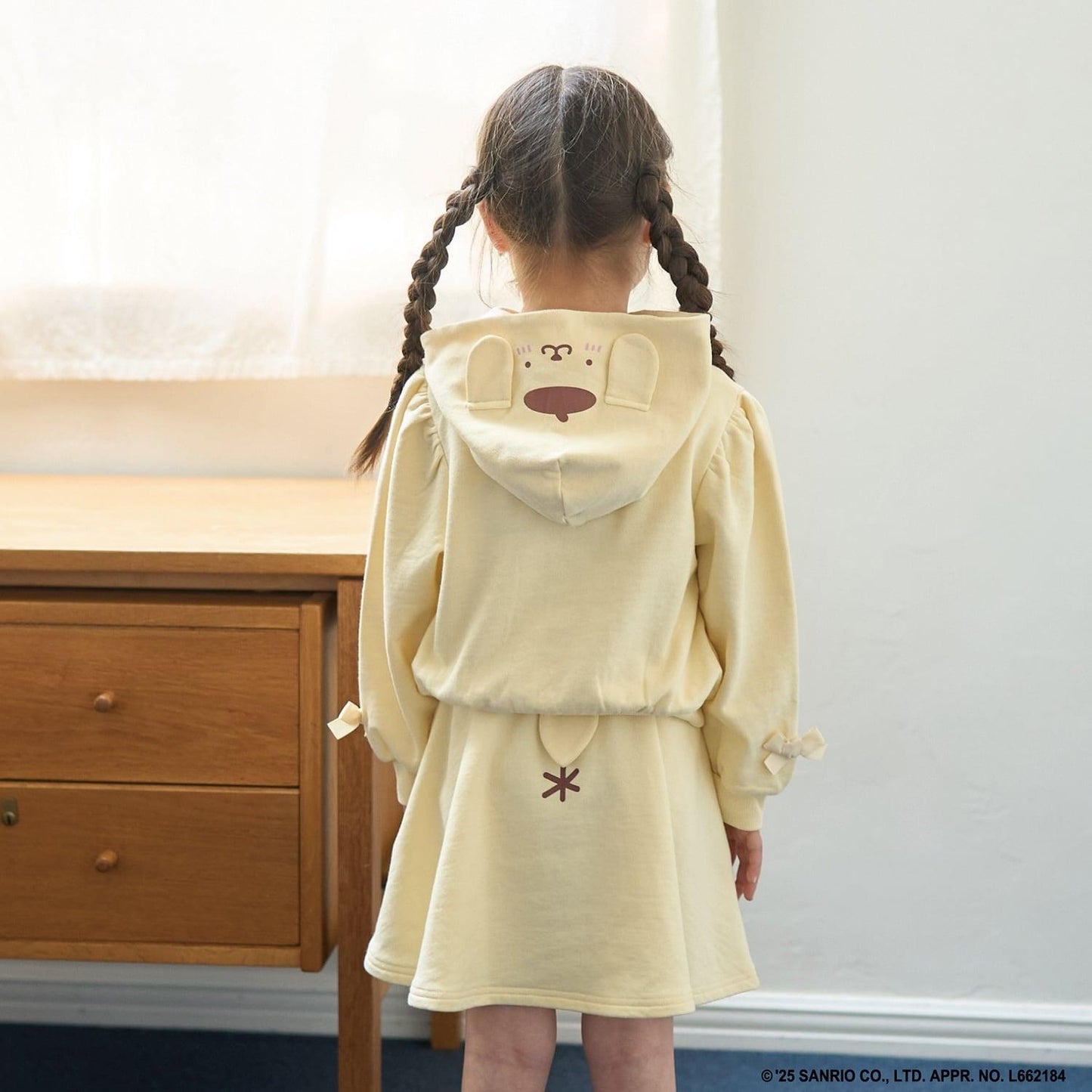 【三麗鷗角色】【防毛球衛衣】變身連帽衛衣&喇叭裙套裝