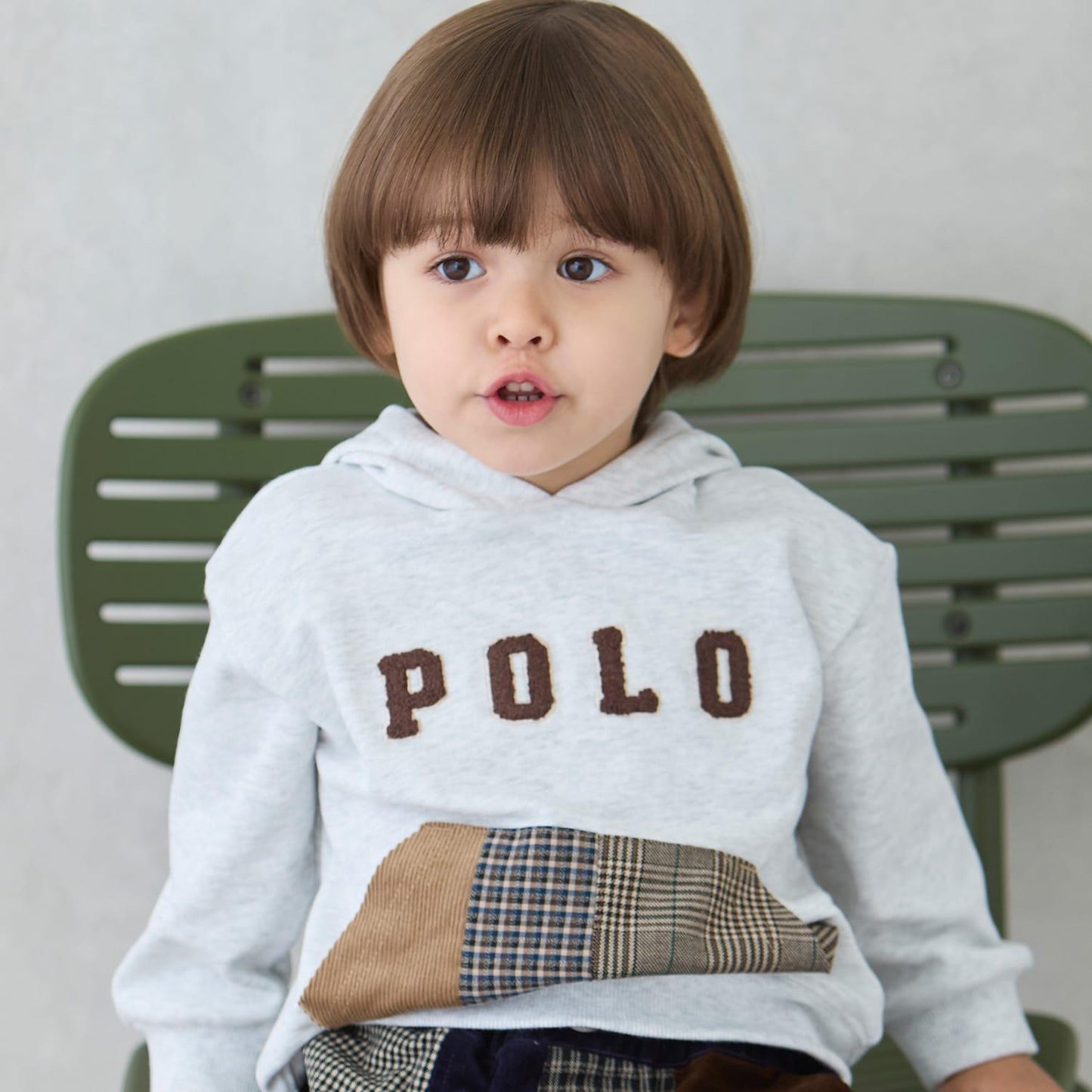 【POLO BCS】拼接連帽衛衣