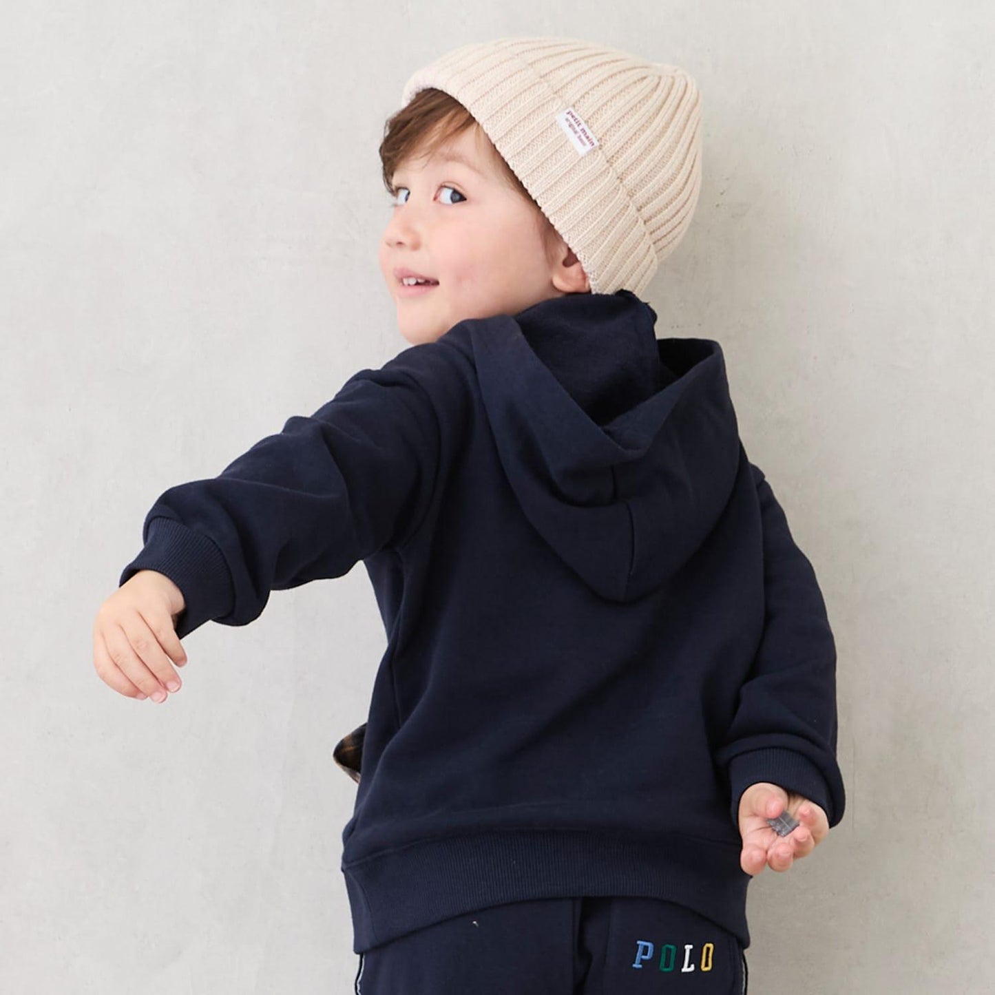 【POLO BCS】拼接連帽衛衣