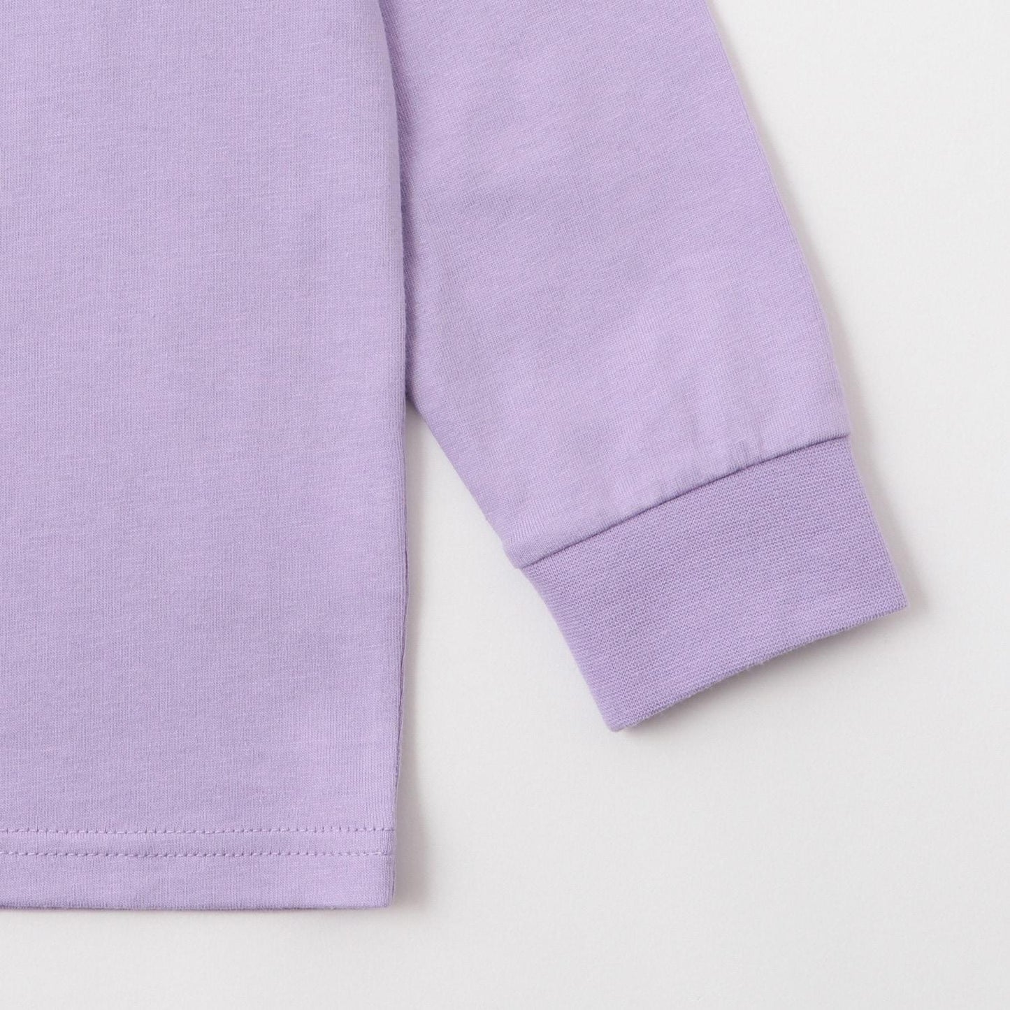 小熊點綴天竺長袖T恤