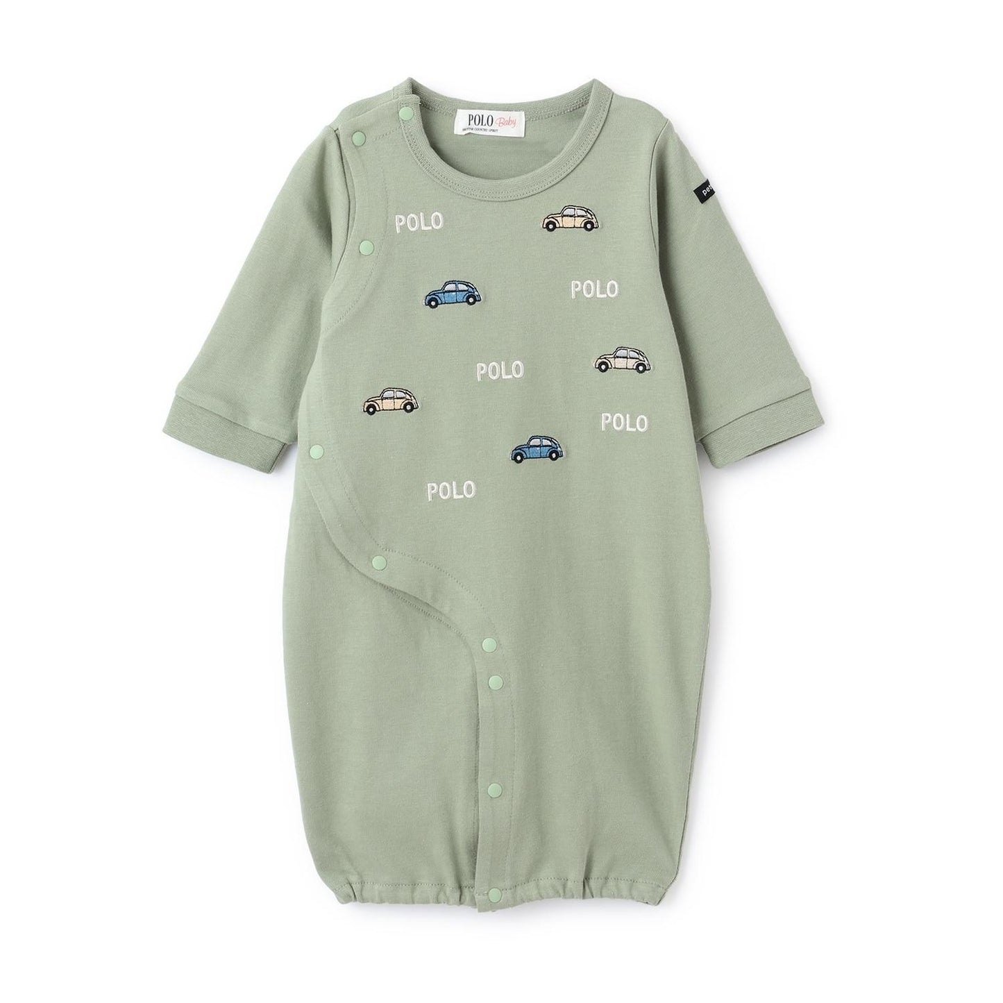 【POLO BCS】圖案刺繡長袖兩用連體衣