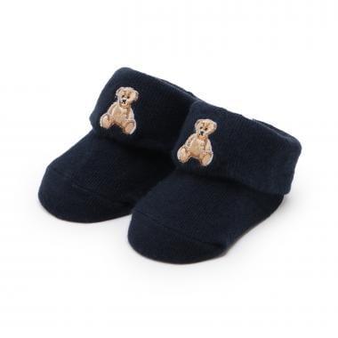 【POLO BCS】小熊刺繡船襪