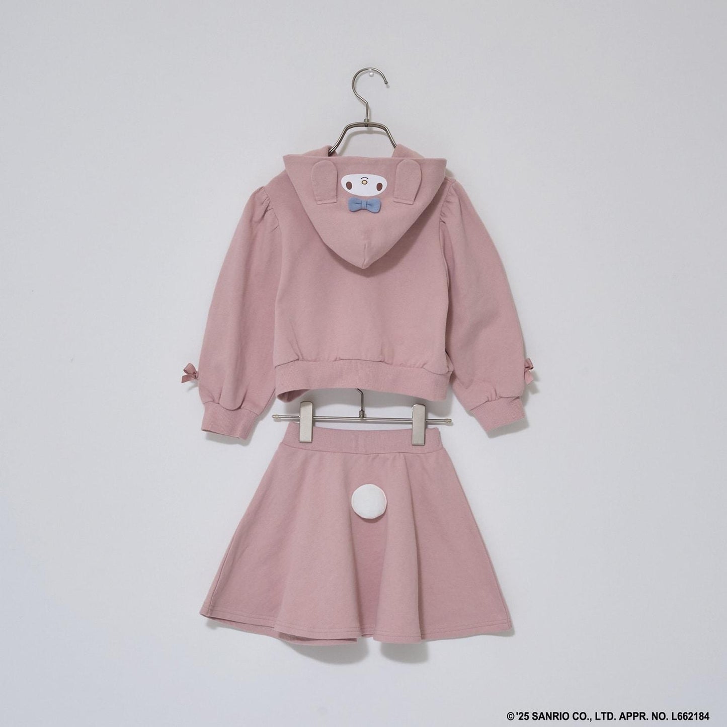 【三麗鷗角色】【防毛球衛衣】變身連帽衛衣&喇叭裙套裝