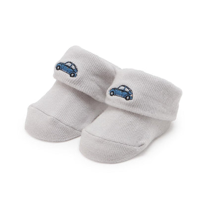 【POLO BCS】汽車刺繡船襪