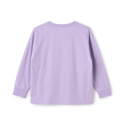 小熊點綴天竺長袖T恤