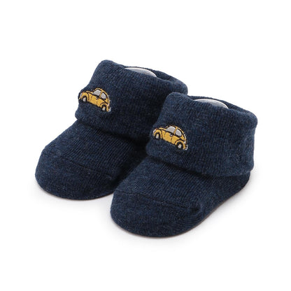 【POLO BCS】汽車刺繡船襪