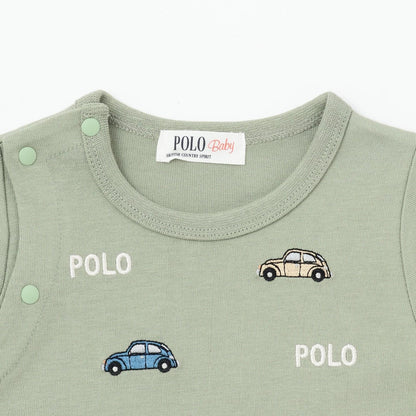 【POLO BCS】圖案刺繡長袖兩用連體衣