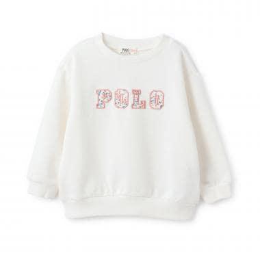 【POLO BCS】標誌貼花長袖T恤