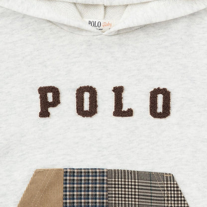 【POLO BCS】拼接連帽衛衣