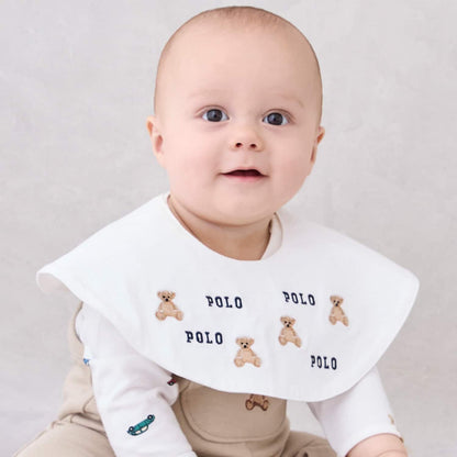 【POLO BCS】圖案刺繡圍兜