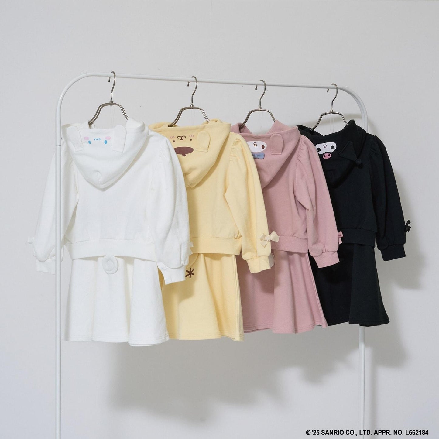 【三麗鷗角色】【防毛球衛衣】變身連帽衛衣&喇叭裙套裝