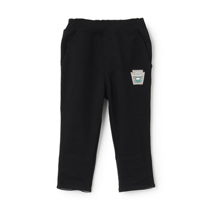 【人氣商品】【直營店無售】電車刺繡貼布錐形褲