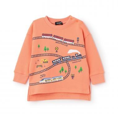 【人氣商品】【直營店無售】電車印花衛衣