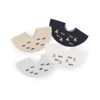 【POLO BCS】圖案刺繡圍兜