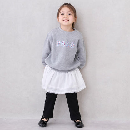 【POLO BCS】標誌貼花長袖T恤