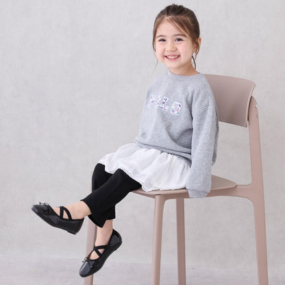 【POLO BCS】標誌貼花長袖T恤