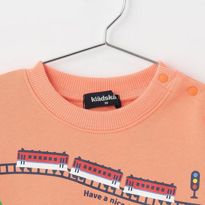 【人氣商品】【直營店無售】電車印花衛衣