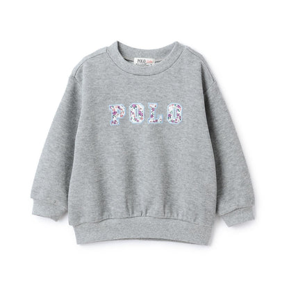 【POLO BCS】標誌貼花長袖T恤