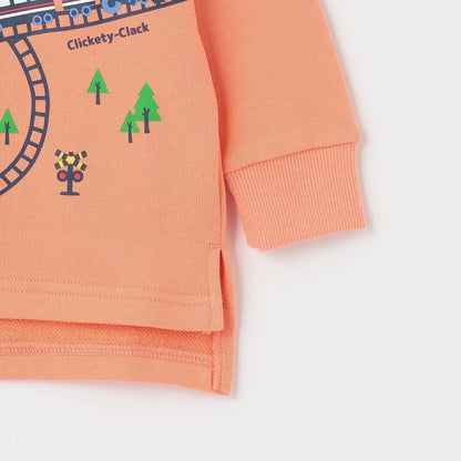 【人氣商品】【直營店無售】電車印花衛衣