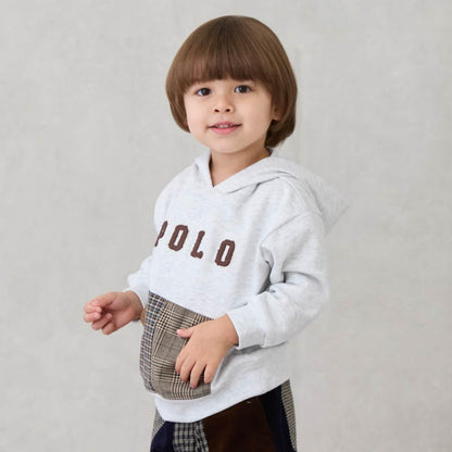 【POLO BCS】拼接連帽衛衣