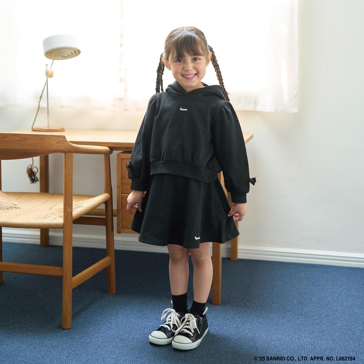 【三麗鷗角色】【防毛球衛衣】變身連帽衛衣&喇叭裙套裝