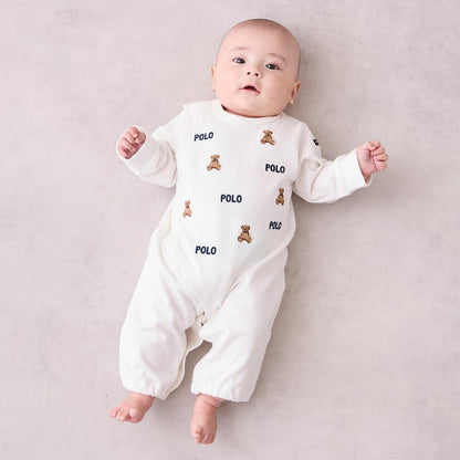 【POLO BCS】圖案刺繡長袖兩用連體衣