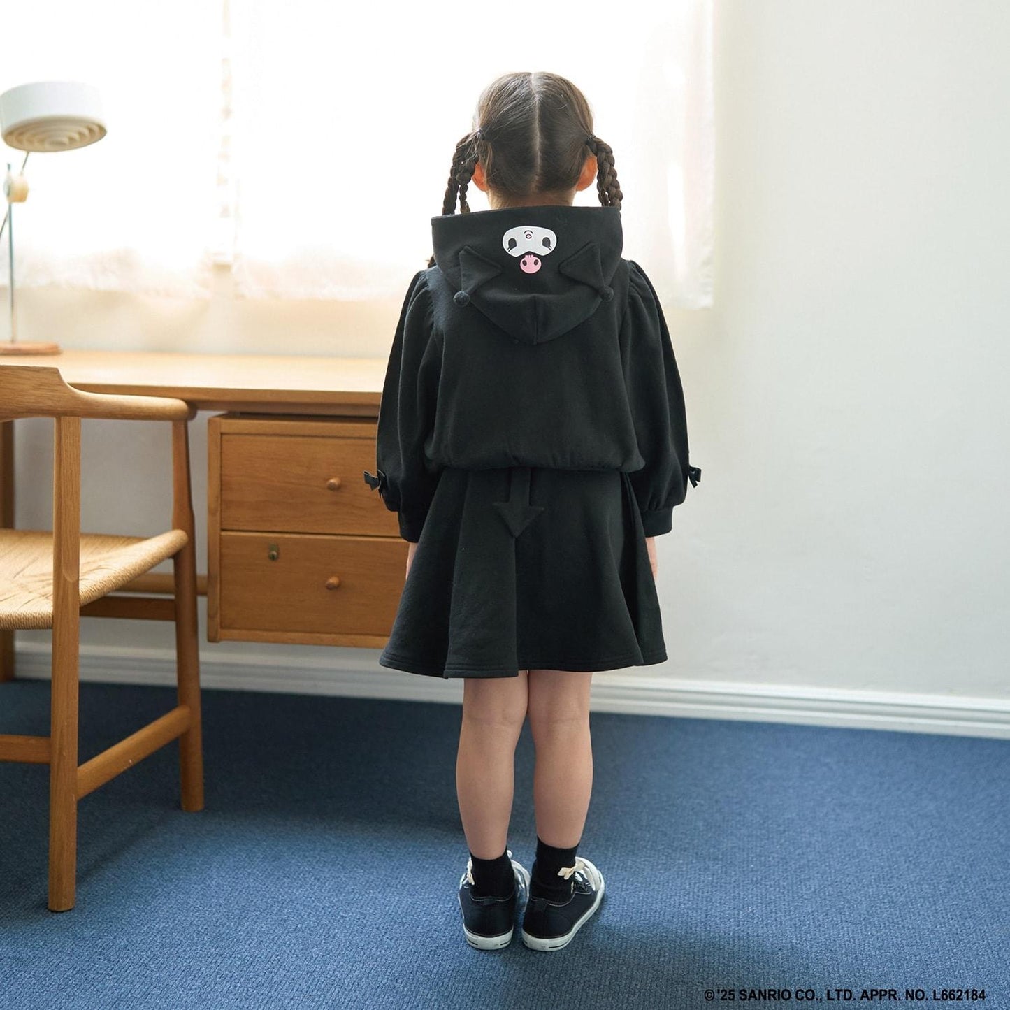 【三麗鷗角色】【防毛球衛衣】變身連帽衛衣&喇叭裙套裝