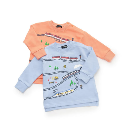 【人氣商品】【直營店無售】電車印花衛衣