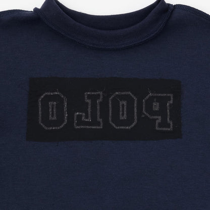 【POLO BCS】標誌貼花長袖T恤