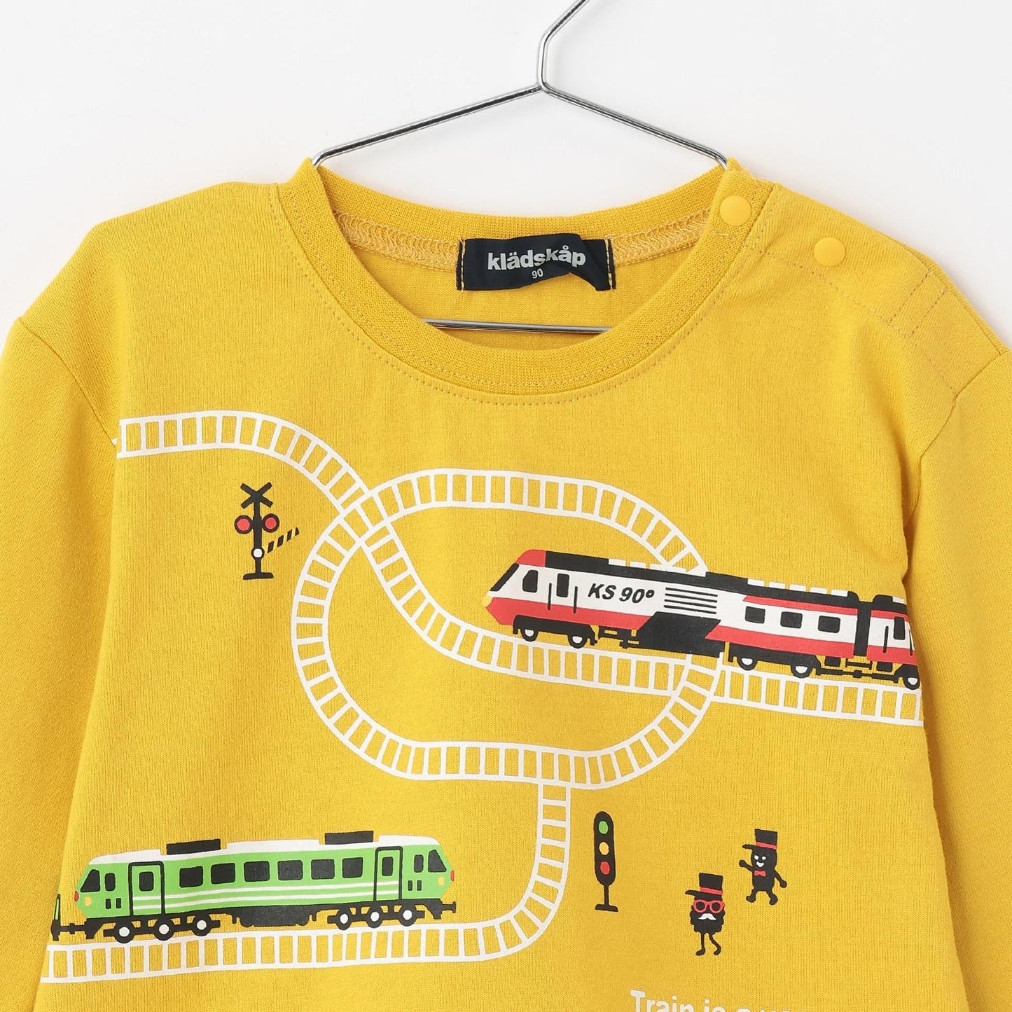 【人氣商品】【直營店無售】電車印花長袖T恤