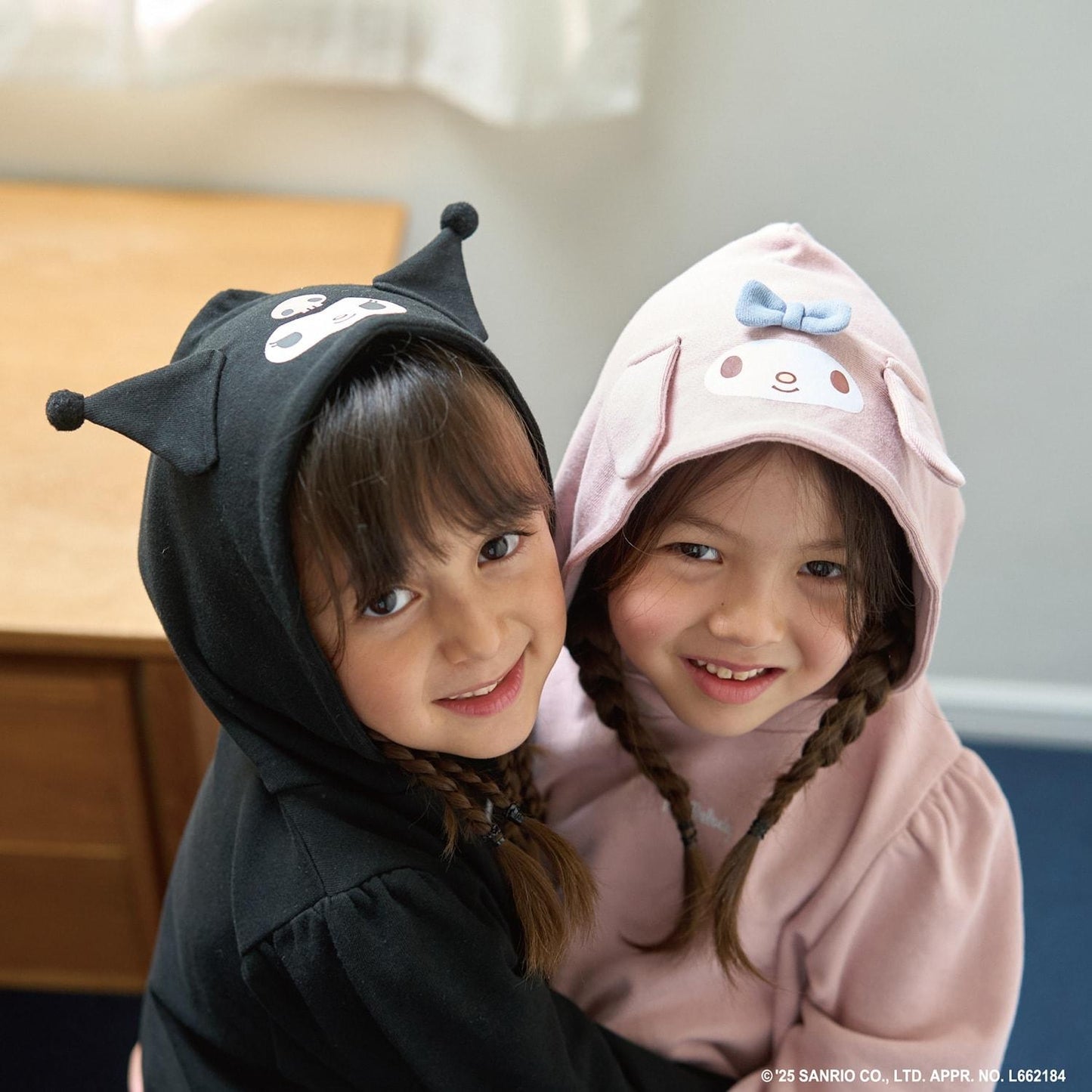 【三麗鷗角色】【防毛球衛衣】變身連帽衛衣&喇叭裙套裝