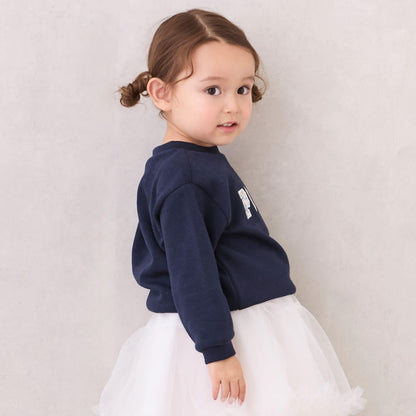 【POLO BCS】標誌貼花長袖T恤