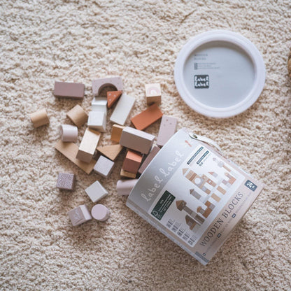 【labellabel】木質積木50片