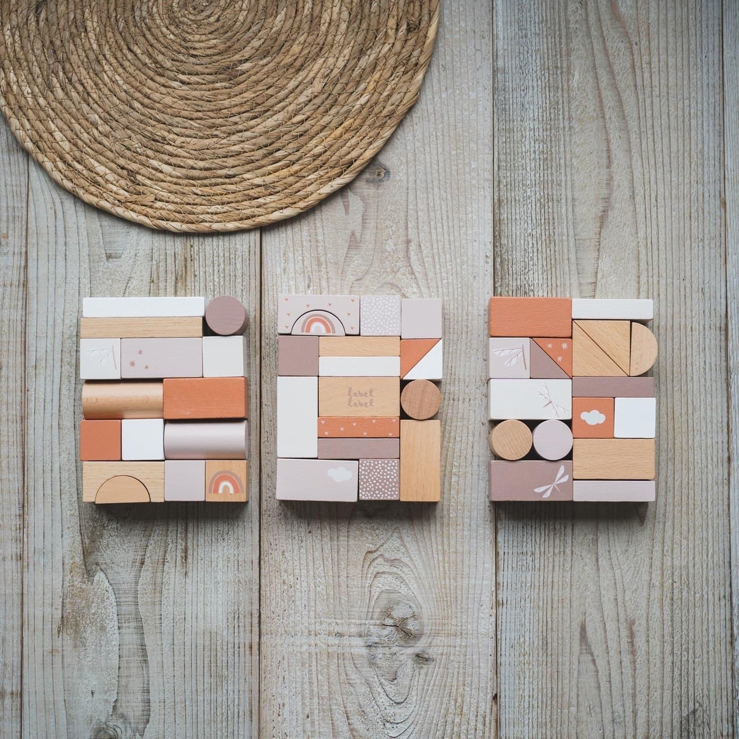 【labellabel】木質積木50片