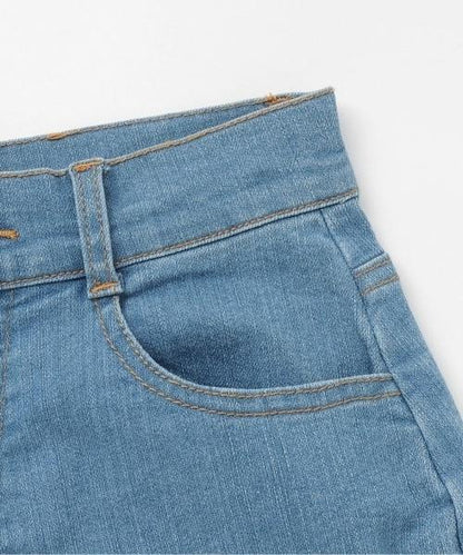 logo刺繡牛仔褲【韓國時尚】