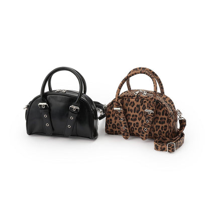 手提帶扣迷你波士頓包