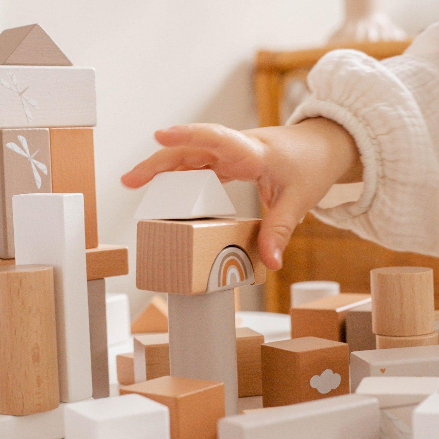 【labellabel】木質積木50片