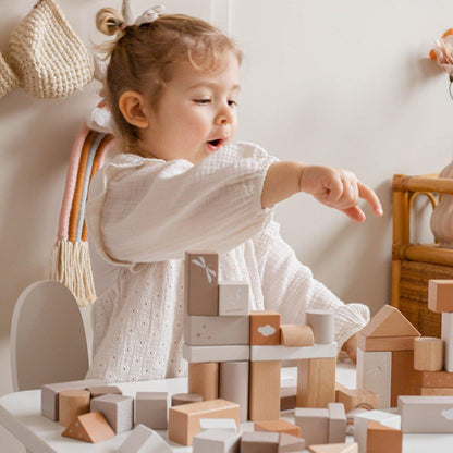 【labellabel】木質積木50片