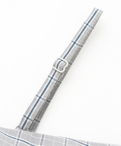 帶標誌牌格子襯衫【韓國時尚】