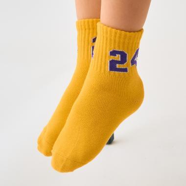 編號混合彩色襪