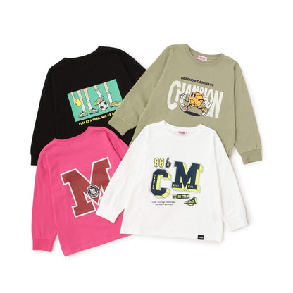 【防汙處理】多款印花長袖T恤