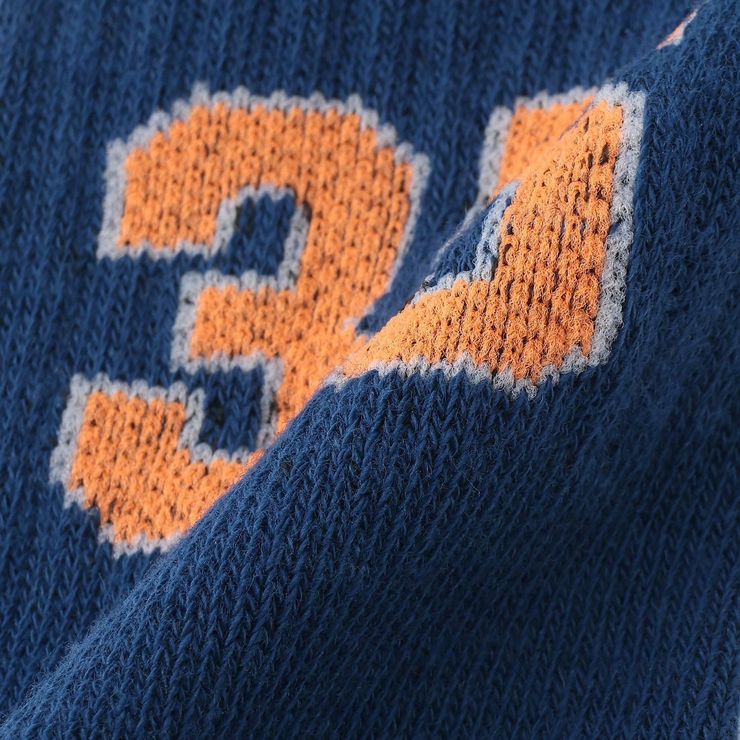 編號混合彩色襪